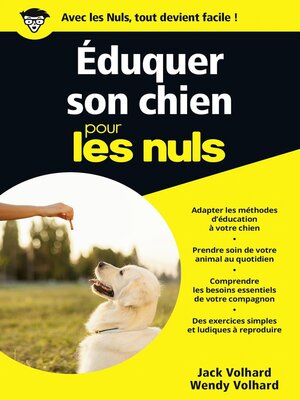 cover image of Eduquer son chien pour les Nuls poche